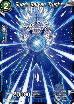 Trunks Super Saiyan (Común) (BT13-041) [Rivalidad Suprema] 