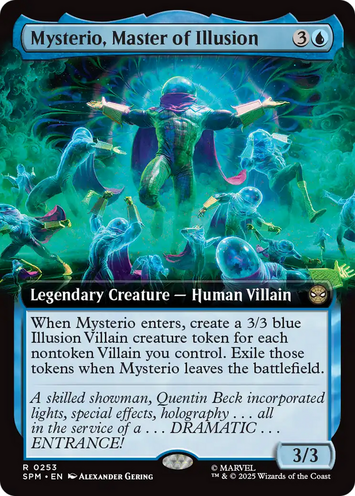 Mysterio, Master of Illusion (Extended Card) [Marvel's Spider-Man]