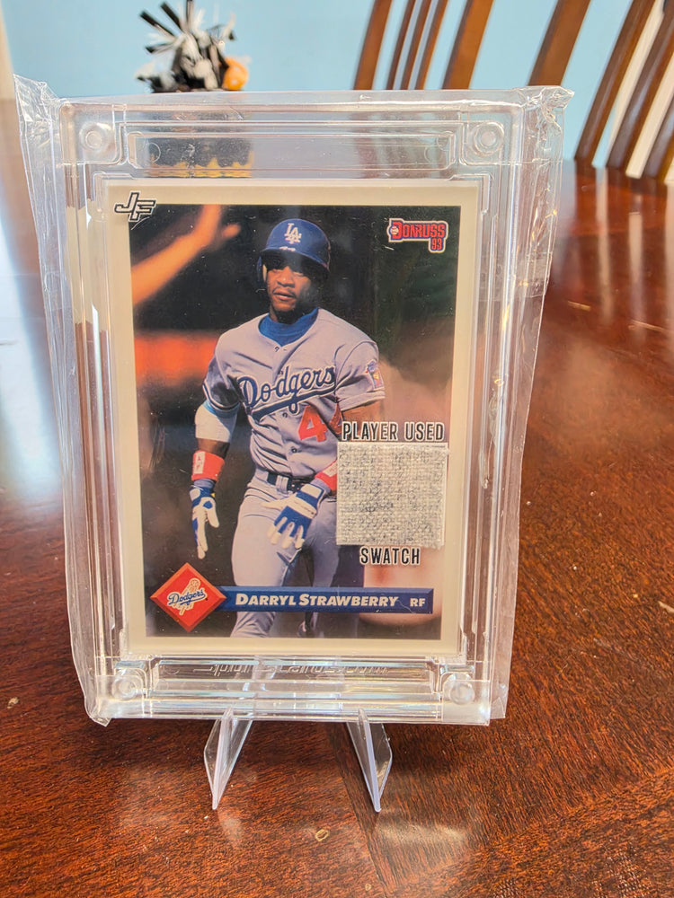 2022 Jersey Fusion Darryl Strawberry Player Used Swatch