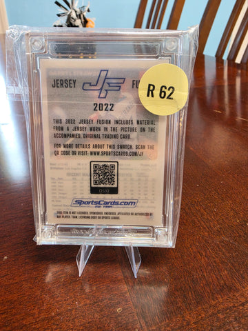 2022 Jersey Fusion Darryl Strawberry Player Used Swatch