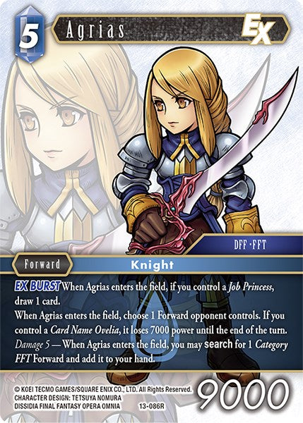 Agrias EX [Opus XIII: Resplandor de cristal] 