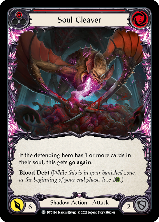 Soul Cleaver (Rojo) [DTD184] (Dusk Till Dawn) 