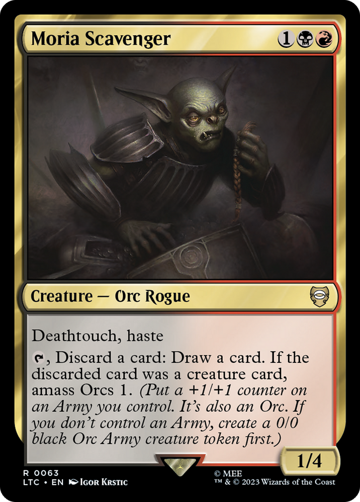 Moria Scavenger [El Señor de los Anillos: Tales of Middle-Earth Commander] 