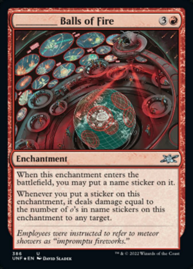 _____ Bolas de fuego (Galaxy Foil) [Unfinity] 