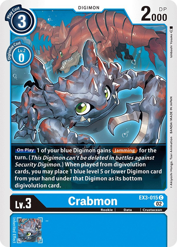 Crabmon [EX3-015] [Rugido dracónico] 