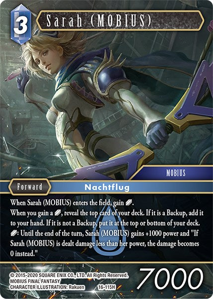 Sarah (MOBIUS) [Emisarios de la Luz] 