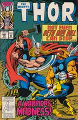 The Mighty Thor #461 : A. Warriors Madness