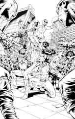 Mighty Morphin Power Rangers: The Return [Escorza Sketch Virgin] #2 (2024)