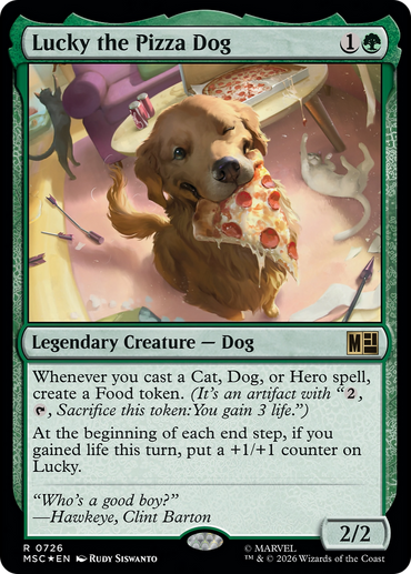 Lucky the Pizza Dog [Marvel Super Heroes Commander]