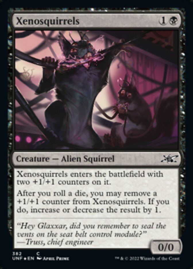 Xenosardillas (Galaxy Foil) [Unfinity] 
