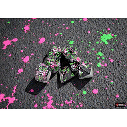 7-Die Set Brush: Paintball/Green
