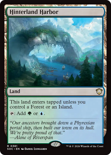 Hinterland Harbor [Secrets of Strixhaven Commander]