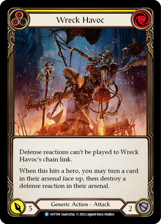 Wreck Havoc (Amarillo) [OUT199] (Forasteros) 