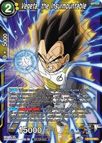 Vegeta, el Insuperable (Paquete de torneos de la serie Unison Warrior Vol.3) (P-282) [Tarjetas de promoción de torneos] 