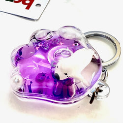Sea Life Jellyfish Floaty Key Charm