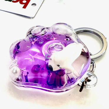 Sea Life Jellyfish Floaty Key Charm