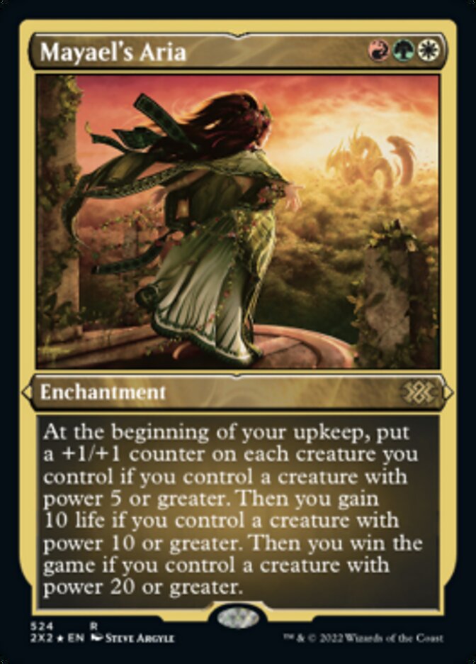 Aria de Mayael (grabada en lámina) [Double Masters 2022] 