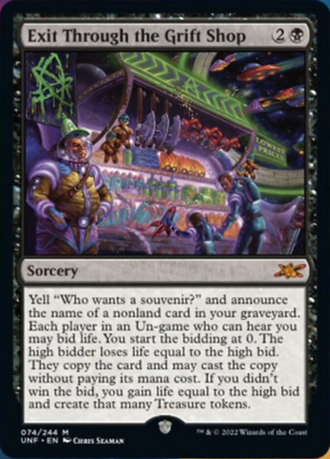 Salir por la tienda Grift [Unfinity] 