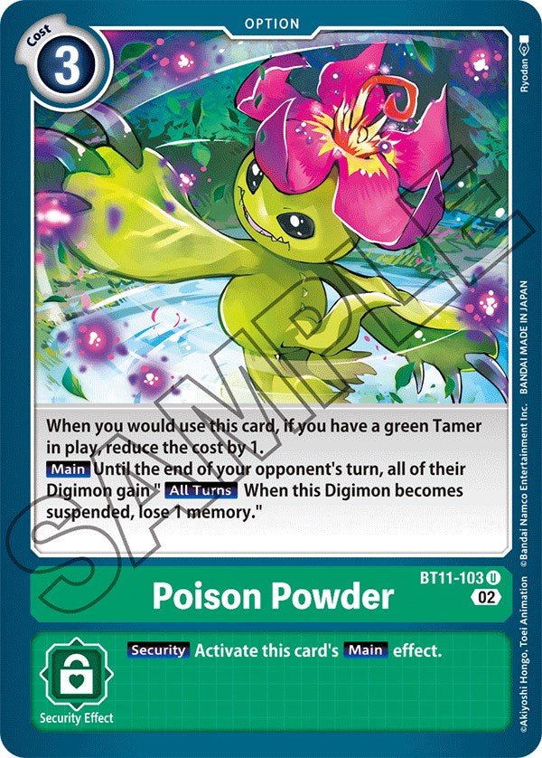 Polvo venenoso [BT11-103] [Fase dimensional] 