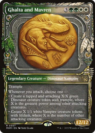 Ghalta y Mavren (Showcase Planar Booster Fun) [Marcha de la máquina] 