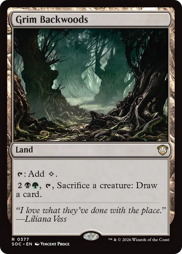Grim Backwoods [Secrets of Strixhaven Commander]