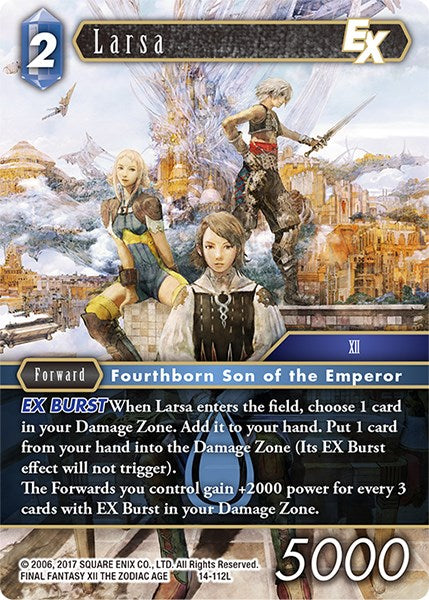 Larsa EX [Opus XIV: Abismo de Cristal] 