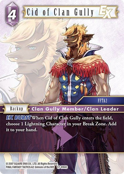 Cid del Clan Gully EX [Llamada de la Rebelión] 