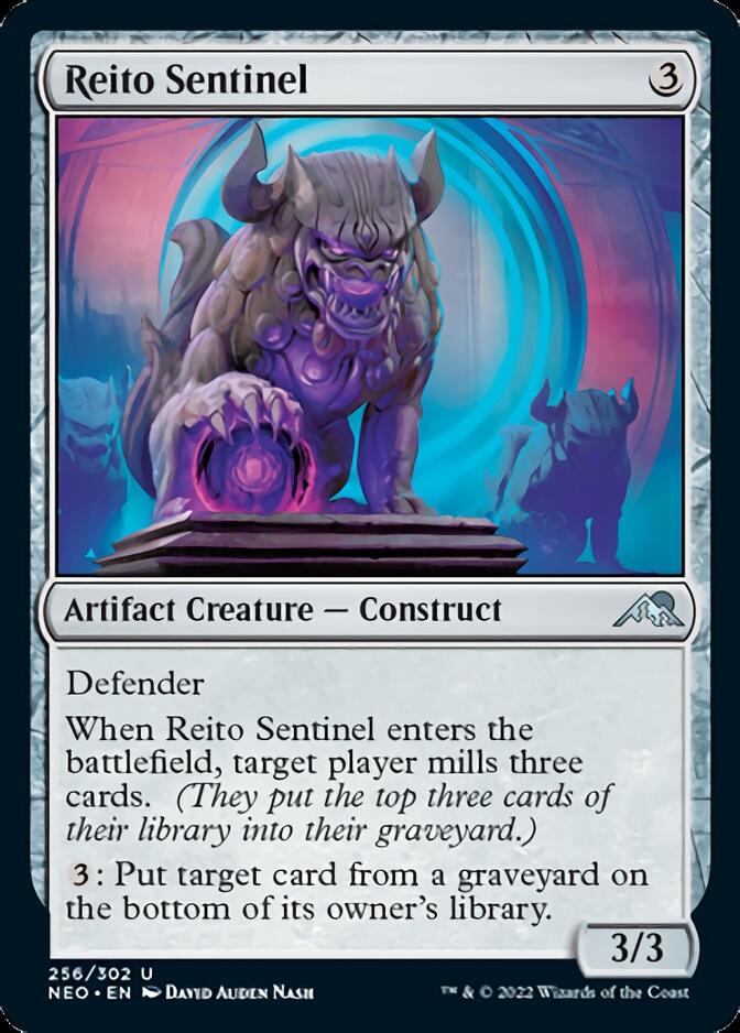 Reito Sentinel [Kamigawa: Dinastía Neón] 