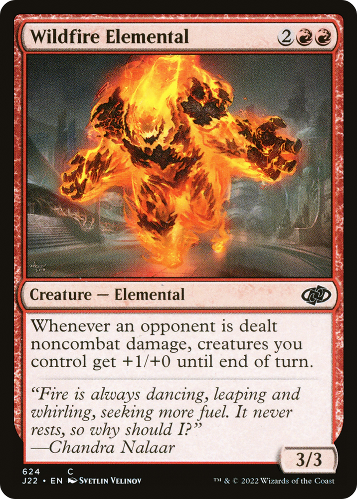 Elemental de fuego salvaje [Jumpstart 2022] 