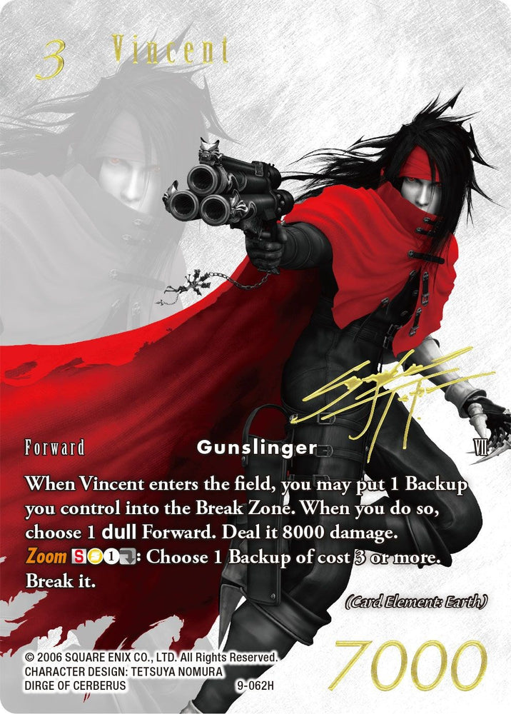Vincent (Promoción Noir) [Tarjetas promocionales] 