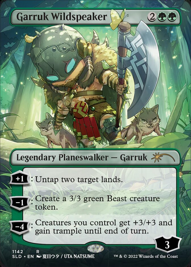 Garruk Wildspeaker (Sin fronteras) [Serie Secret Lair Drop] 