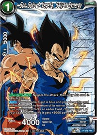 Son Goku y Vegeta, Saiyan Synergy (Ganador estampado) (P-276) [Tarjetas de promoción de torneos] 