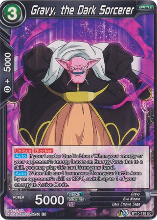 Gravy, el Hechicero Oscuro (BT10-138) [Rise of the Unison Warrior 2da edición] 
