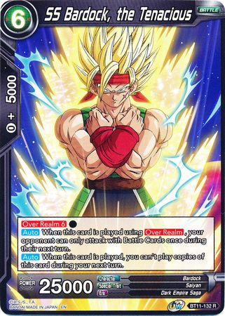 SS Bardock, el Tenaz (BT11-132) [Línea de sangre bermellón] 