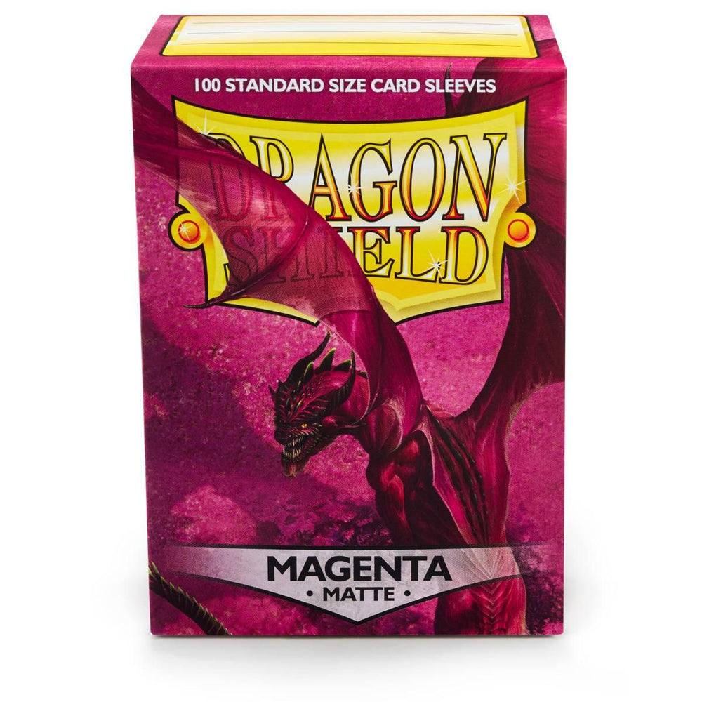 Dragon Shield: Fundas estándar de 100 ct - Magenta (Mate) 