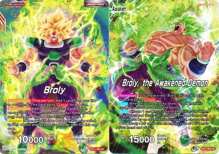 Broly // Broly, el demonio despierto (BT11-002) [Vermilion Bloodline 2da edición] 