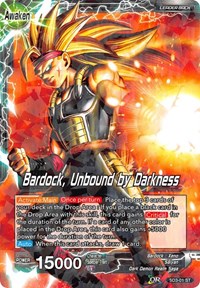 The Masked Saiyan // Bardock, Unbound by Darkness (Paquete de cartas grandes 2018) (SD3-01) [Tarjetas de promoción] 