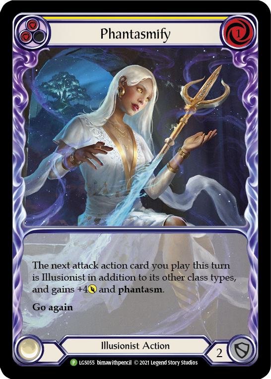 Phantasmify (Amarillo) [LGS055] (Promoción) Lámina arcoíris 