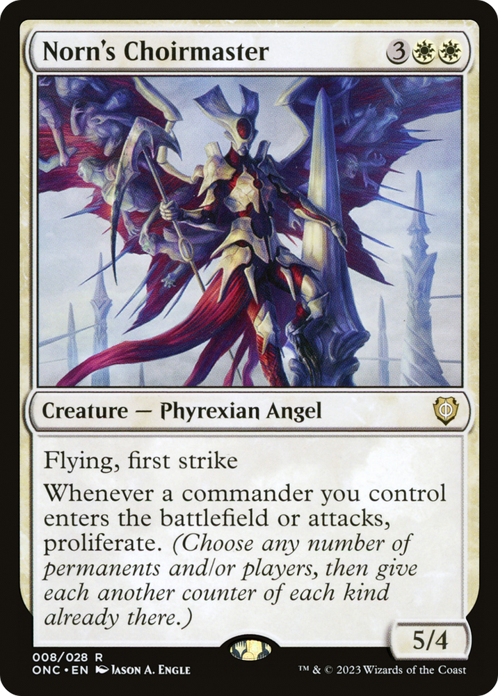 Maestro del coro de Norn [Pyrexia: Todos serán un solo comandante] 
