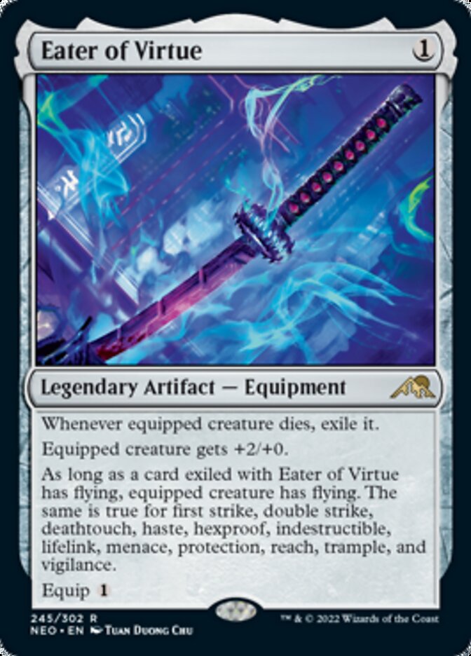 Devorador de virtudes [Kamigawa: Dinastía Neón] 