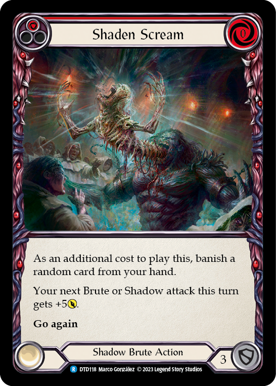 Shaden Scream (rojo) [DTD118] (Dusk Till Dawn) 
