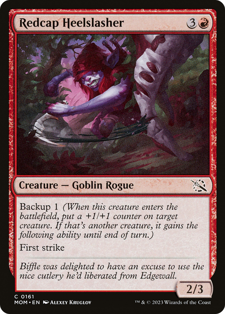 Redcap Heelslasher [La marcha de la máquina] 