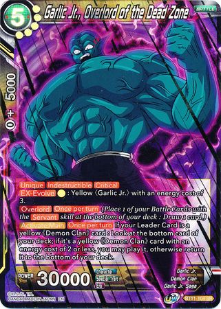 Garlic Jr., Señor Supremo de la Zona Muerta (BT11-104) [Vermilion Bloodline] 