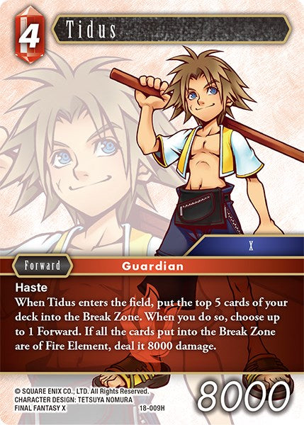 Tidus [Resurgimiento del poder] 