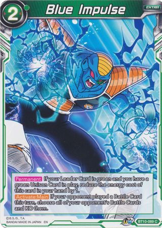 Impulso azul (BT10-089) [Rise of the Unison Warrior 2.a edición] 