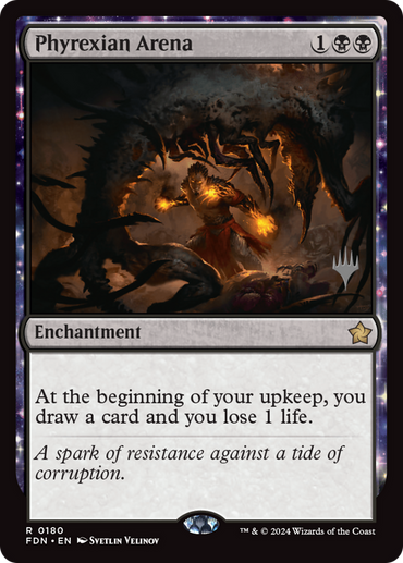 Phyrexian Arena [Foundations Promos]