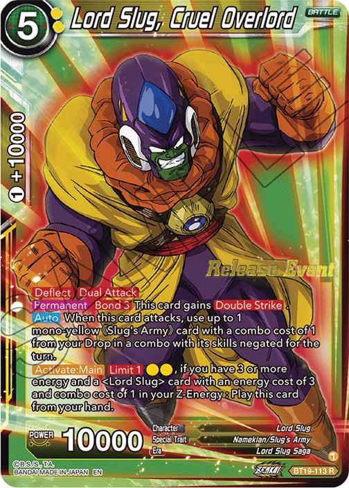 Lord Slug, Cruel Overlord (Paquete navideño Fighter's Ambition) (BT19-113) [Tarjetas de promoción de torneos] 