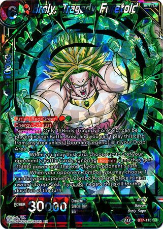 Broly, tragedia anunciada (BT7-115) [Asalto de los Saiyajin] 