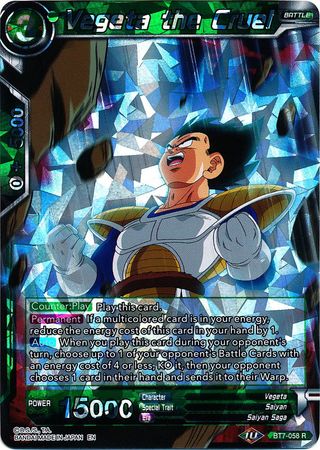 Vegeta el Cruel (BT7-058) [Asalto de los Saiyajin] 