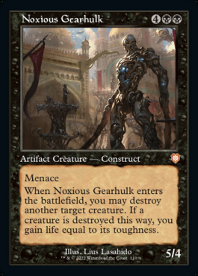 Noxious Gearhulk (Retro) [El comandante de guerra de los hermanos] 